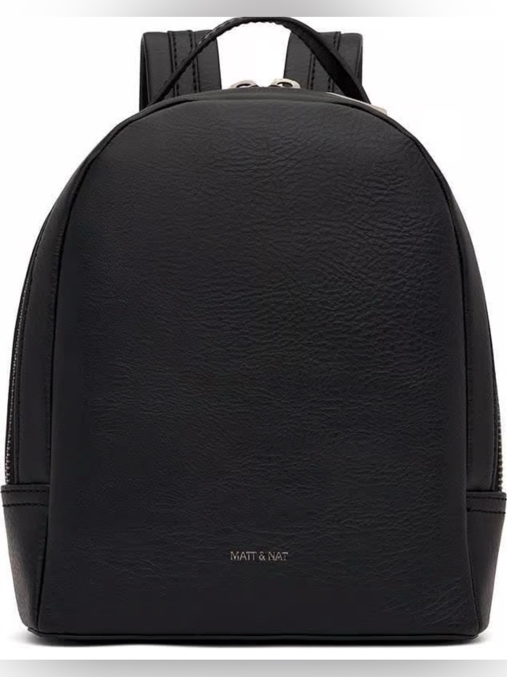 NWT Matt & Nat Black Olly Backpack – The Versatile One Minimalist Vegan Leather